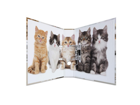 HERMA Classeur à levier à motifs 'Animals', A4, chats