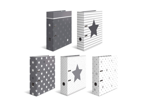 HERMA Assortiment de classeurs à levier à motifs 'Stars'