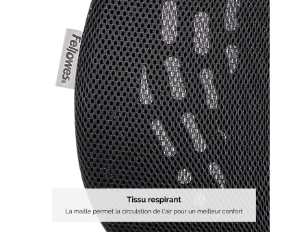 Fellowes Support dorsal Back Angel, noir