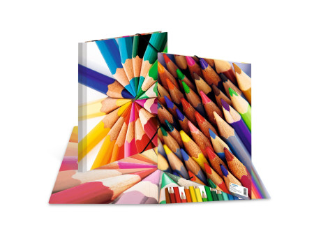 HERMA Chemise à élastiques 'Crayons', carton, A4