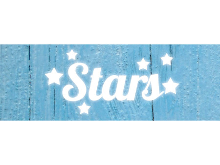 HERMA Classeur à levier 'Stars', pointillés en blanc, A4