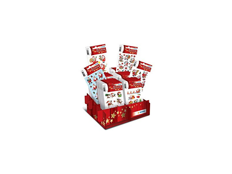 HERMA Autocollants de Noël DECOR 'Nicolas & Co.', présentoir