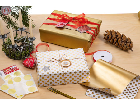 HERMA Etiquette pour cadeau de Noël 'White Christmas'