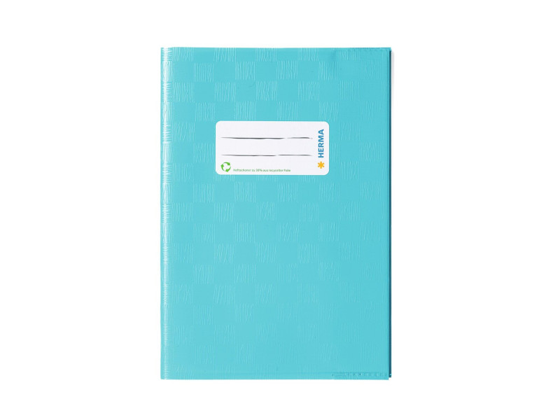 HERMA Protège-cahier, A5, en PP, bleu foncé opaque