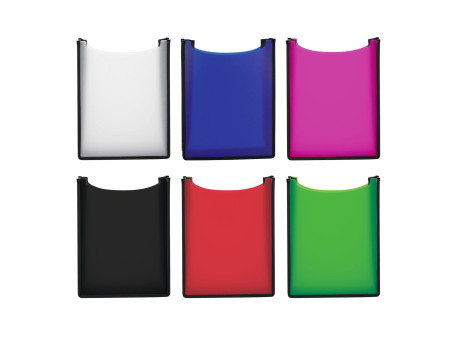 HERMA Boîte scolaire 'Flexi', fuchsia translucide