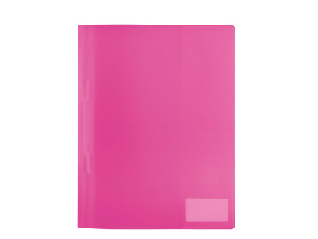 HERMA Chemise à lamelle, PP, A4, fuchsia translucide