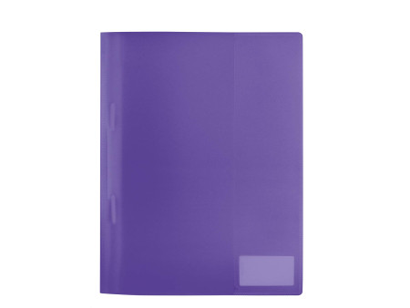 HERMA Chemise à lamelle, PP, A4, violet translucide