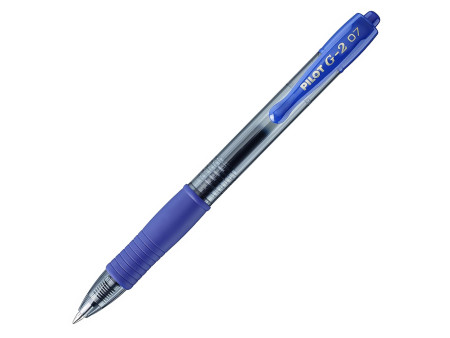 PILOT Stylo roller à encre gel G2 07, bleu