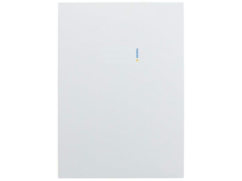 HERMA Protège-cahier, en carton, A4, blanc
