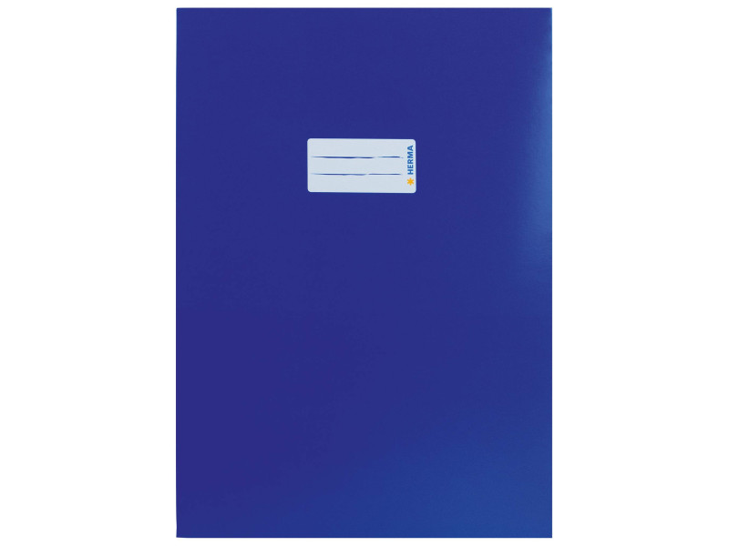 HERMA Protège-cahier, en carton, A4, bleu foncé