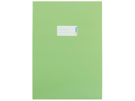 HERMA Protège-cahier, en carton, A4, vert prairie