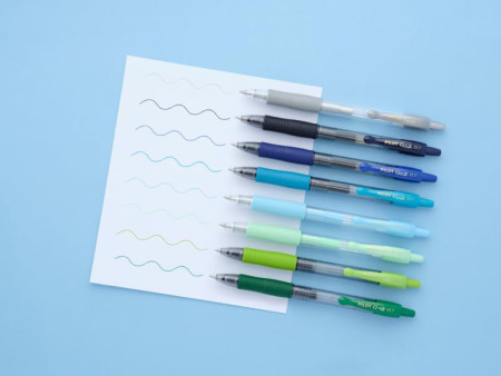 PILOT Stylo roller à encre gel G2 07, bleu