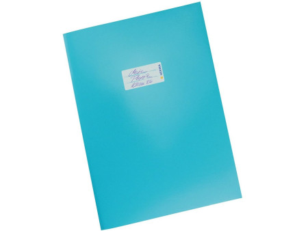 HERMA Protège-cahier, en carton, A4, turquoise
