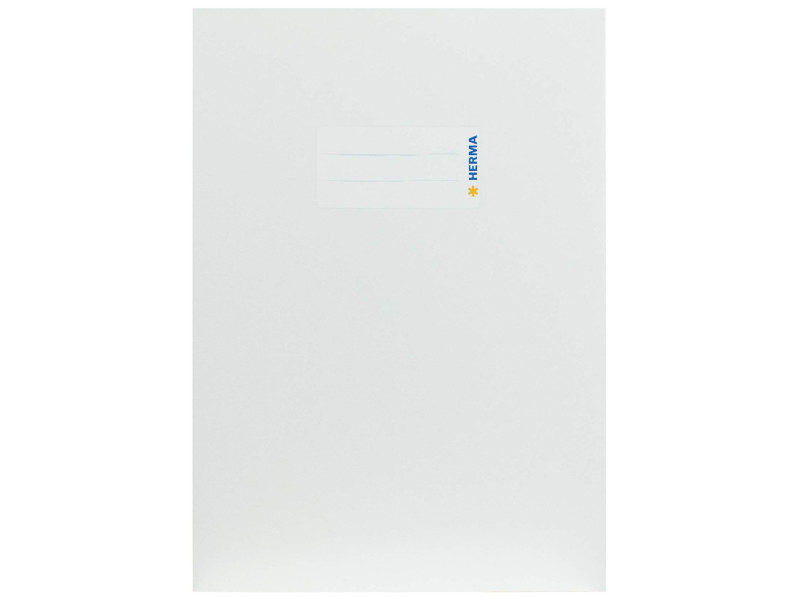 HERMA Protège-cahier, en carton, A5, blanc