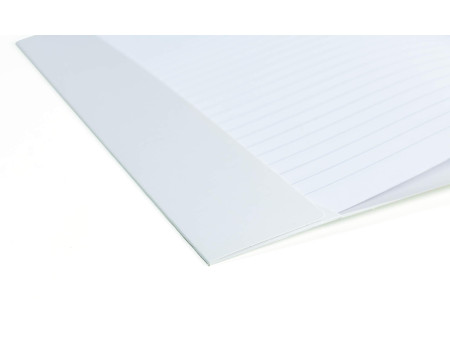 HERMA Protège-cahier, en carton, A5, blanc