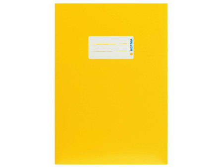 HERMA Protège-cahier, en carton, A5, jaune