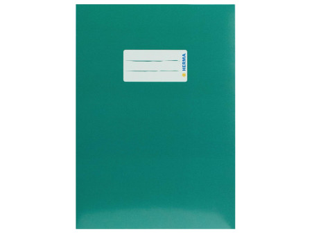 HERMA Protège-cahier, en carton, A5, vert foncé