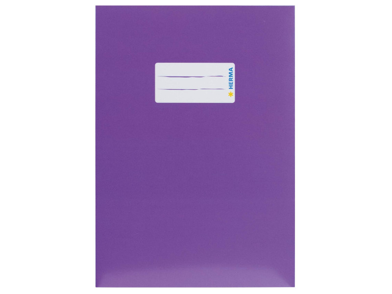 HERMA Protège-cahier, en carton, A5, violet