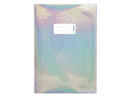 HERMA Protège-cahier 'Glamour', A4, film brillant, argent