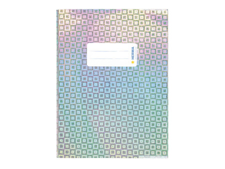 HERMA Protège-cahier 'Glamour', A5, film brillant, argent