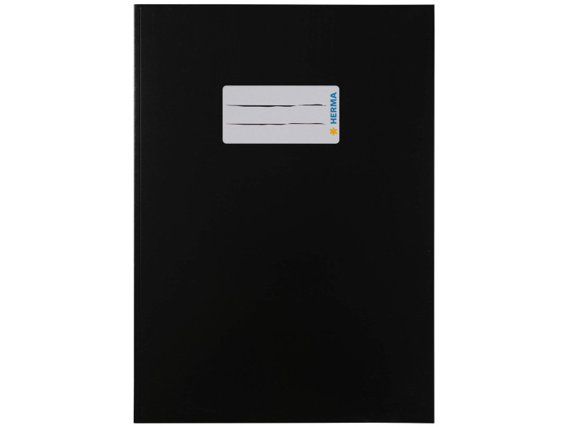 HERMA Protège-cahier, en carton, A5, noir