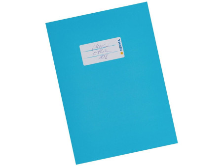 HERMA Protège-cahier, en carton, A5, bleu clair