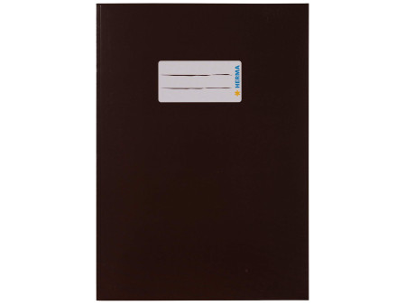 HERMA Protège-cahier, en carton, A5, marron