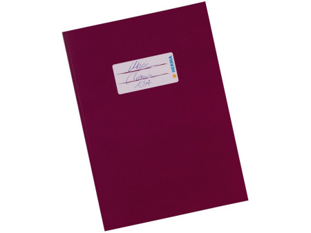 HERMA Protège-cahier, en carton, A5, rouge vin