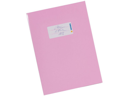 HERMA Protège-cahier, en carton, A5, rose