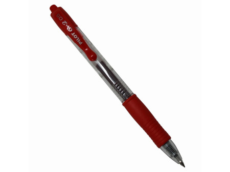 PILOT Stylo roller à encre gel G2 05, rouge