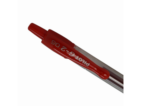 PILOT Stylo roller à encre gel G2 05, rouge