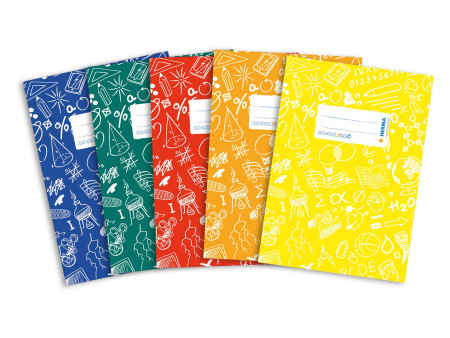HERMA Protège-cahier Schoolydoo, A5, en PP, set de 5