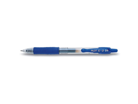 PILOT Stylo roller à encre gel G2 05, bleu