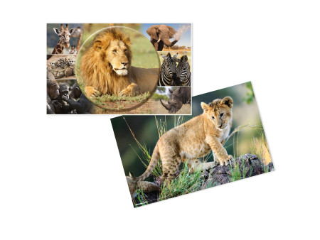HERMA Sous-main 'Animaux d'Afrique', (L)550 x (H)350 mm