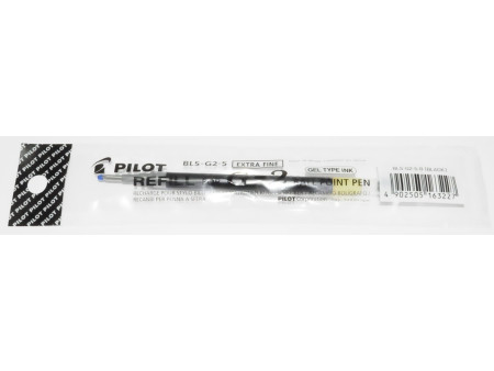 PILOT Recharge pour stylo encre gel BLS-G2-5, noir