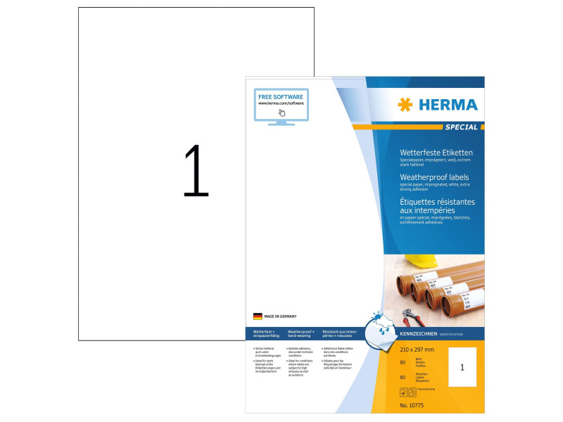HERMA Étiquette en papier spécial résistant aux intempéries