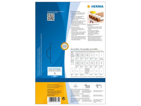 HERMA Étiquette en papier spécial résistant aux intempéries