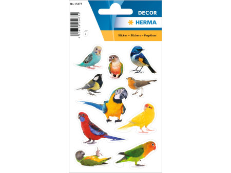 HERMA Sticker DECOR 'Oiseaux', en papier