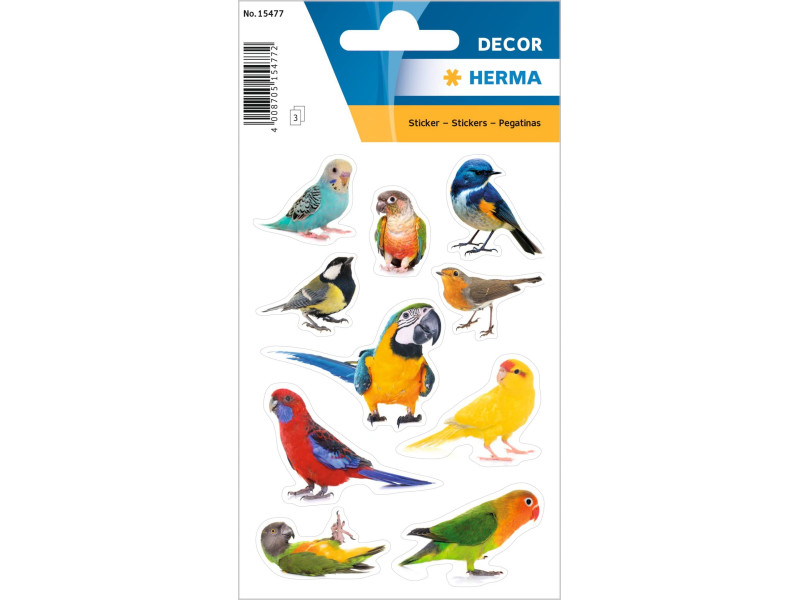 HERMA Sticker DECOR 'Oiseaux', en papier