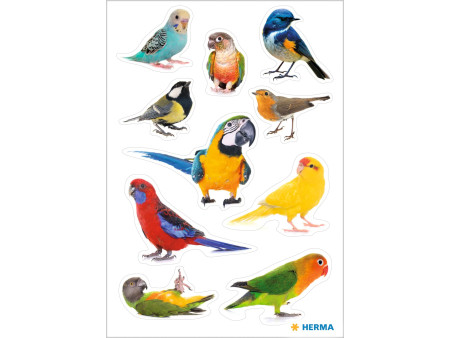 HERMA Sticker DECOR 'Oiseaux', en papier