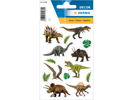 HERMA Sticker DECOR 'Dinasores', en papier