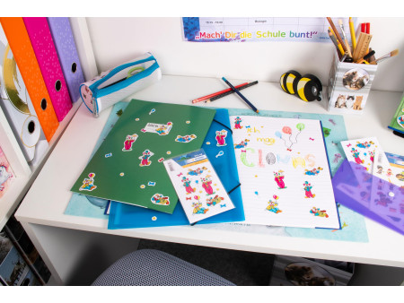HERMA Sticker DECOR 'Clowns', en papier, brillant