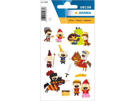 HERMA Sticker DECOR 'petits chevaliers', en papier
