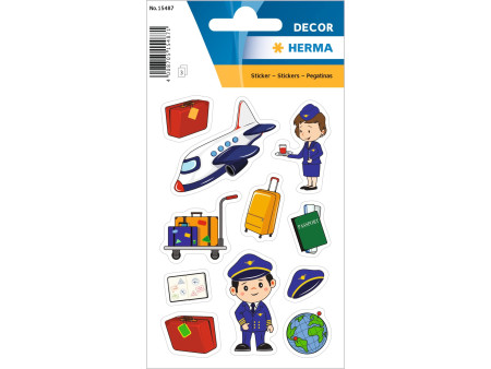 HERMA Sticker DECOR 'Pilote', en papier