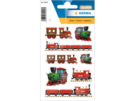 HERMA Sticker MAGIC 'Chemin de fer' film brillant