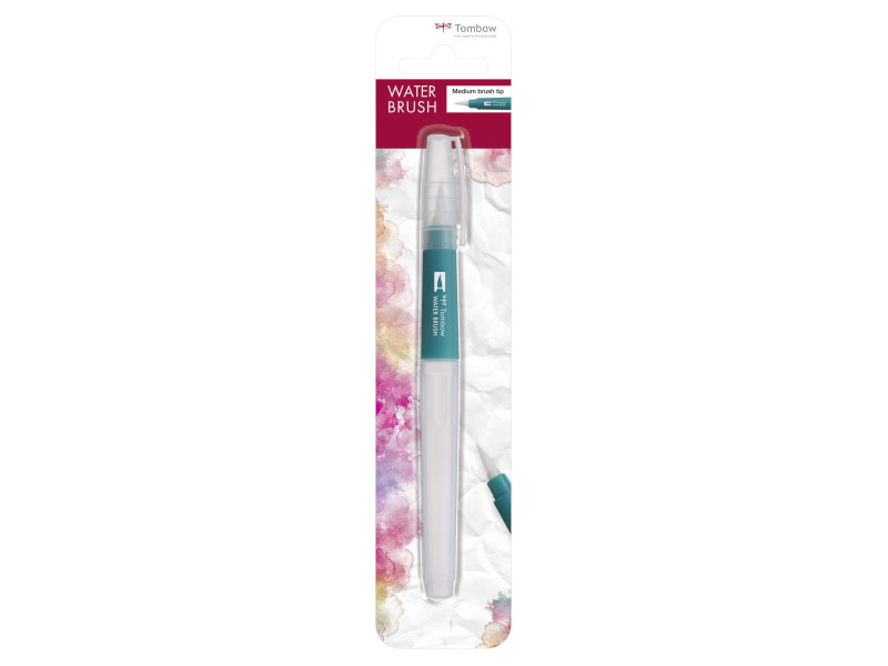 Tombow Pinceau à réservoir d'eau, moyen, blister