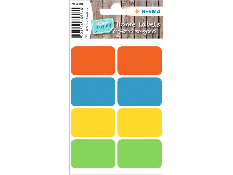 HERMA Étiquette de cuisine HOME, 26 x 40 mm, assorti