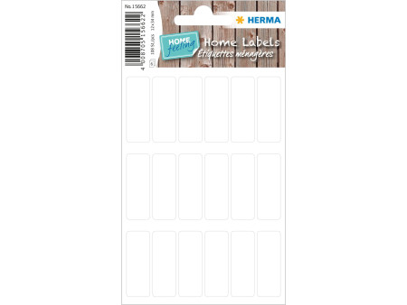 HERMA Étiquette de cuisine HOME, 12 x 34 mm, blanc