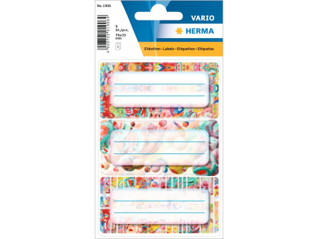 HERMA Étiquette pour livres VARIO 'Peinture', 76 x 35 mm