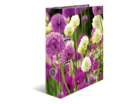 HERMA Classeur à motifs fleurs 'Purple Sensation', A4